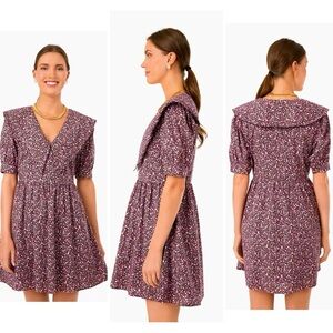 Hyacinth House Ruffle Collar Sadie Mini Dress